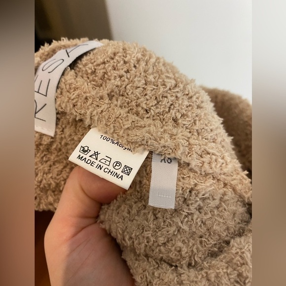 Revolve resa teddy bear fleece lounge pants - Picture 4 of 6